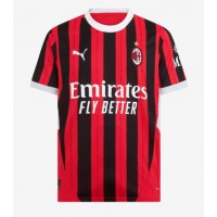 AC Milan Alvaro Morata #7 Hemmatröja 2024-25 Korta ärmar